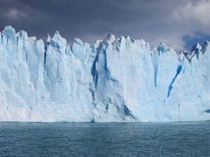 El agua estado sólido