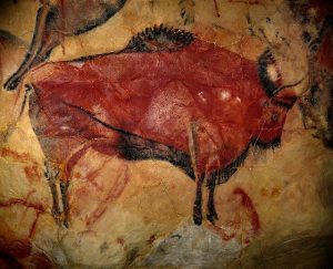 Pintura rupestre de la prehistoria 