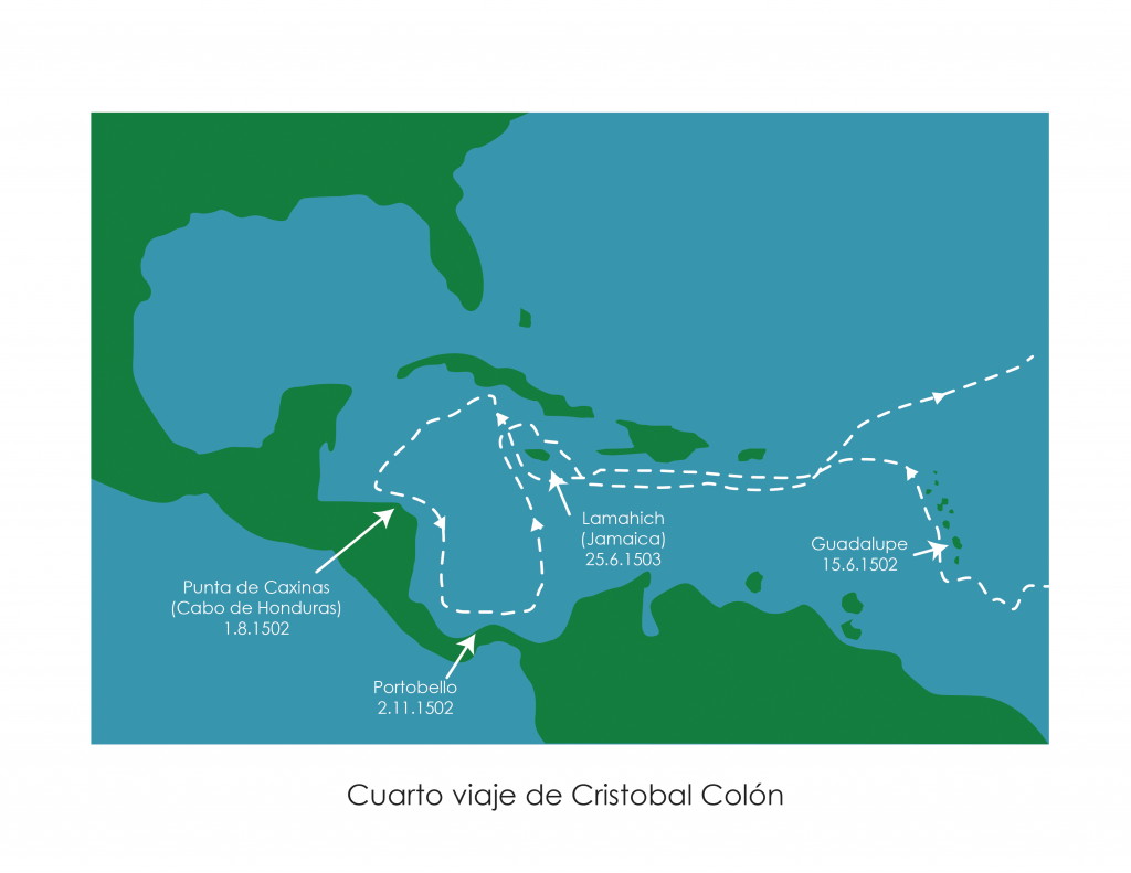 Cuarto viaje de Cristóbal Colón, el último del almirante - Hago mi Tarea