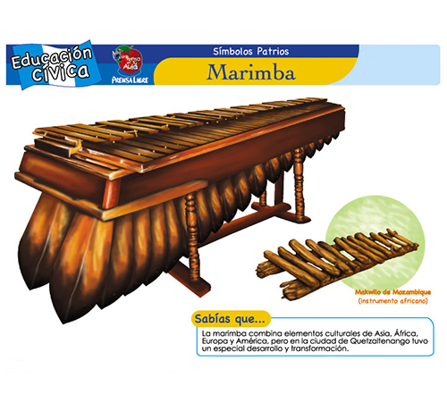 tono autobiografía cuerno La marimba, instrumento nacional y símbolo patrio - Hago mi Tarea