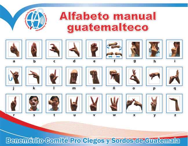 Lenguaje de señas en Guatemala 