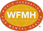 Logo Federación Mundial de la Salud Mental 
