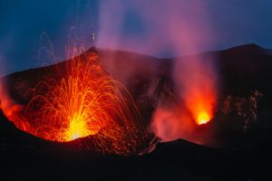 erupciones volcánicas